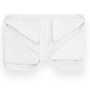 SG - White Cover Pillow Case Cover Only - T- shirt Material Cover - F
