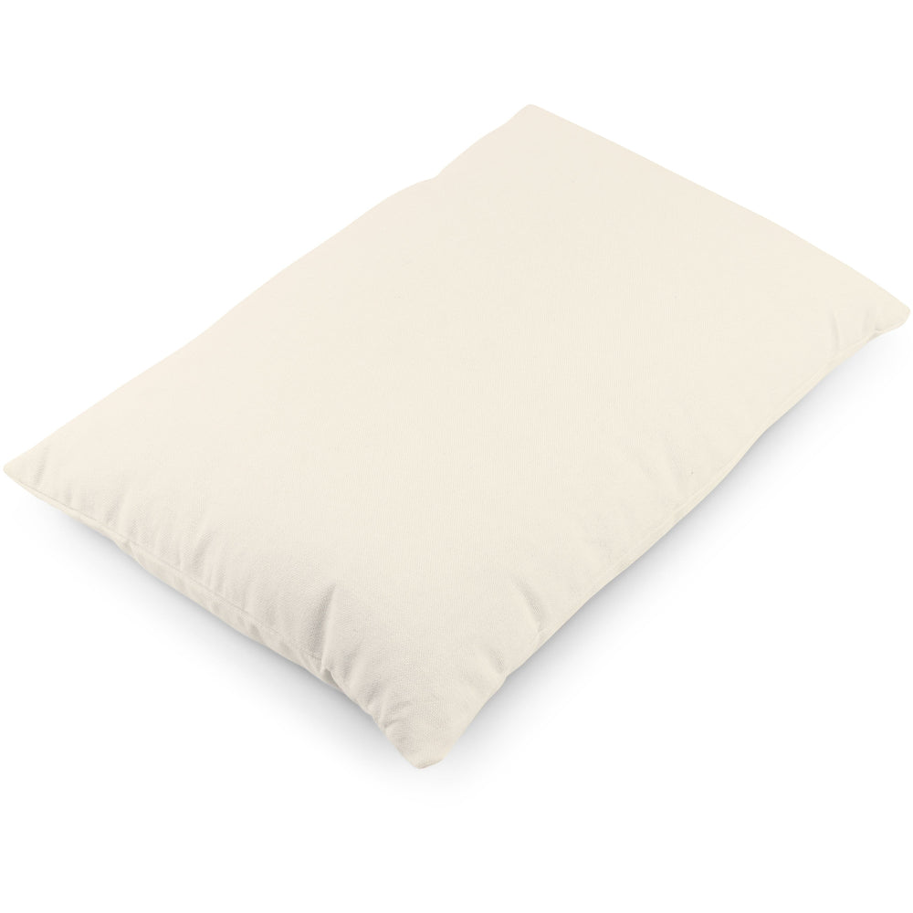Buckwheat Big Buck Bed Pillow Filled With US Grown Organic Buckwheat Hulls Cool Ventilation - Japanese Style - Keep Your Spine Straight Support - Adjustable Fill Zipper, X-Large