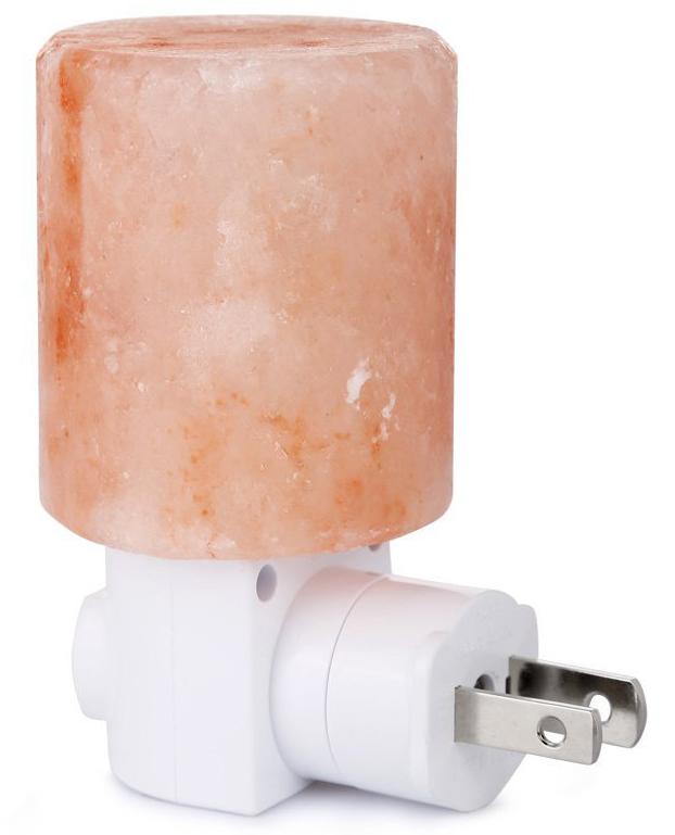 Giveaway Feel Good Light Himalayan Salt Wall Plugin Mini-Lamp Cylinder