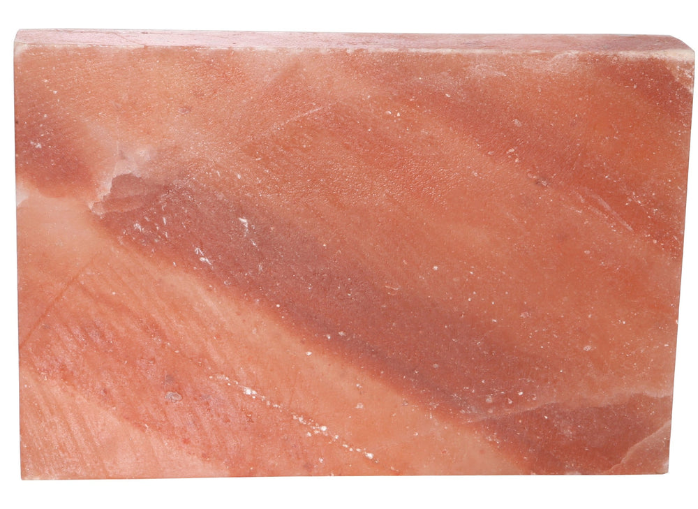 Himalayan Rock Salt Crystal Kitchen Slab, 12" X 8" - Evenly Distrubutes Heat For A Perfect Sear Everytime - Perfect For Cooking Meat, Seafood And Vegetables - Easy To Clean - Cooking Slab