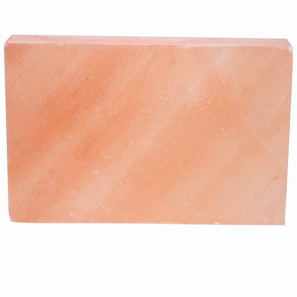 Himalayan Rock Salt Crystal Kitchen Slab, 12" X 8" - Evenly Distrubutes Heat For A Perfect Sear Everytime - Perfect For Cooking Meat, Seafood And Vegetables - Easy To Clean - Cooking Slab