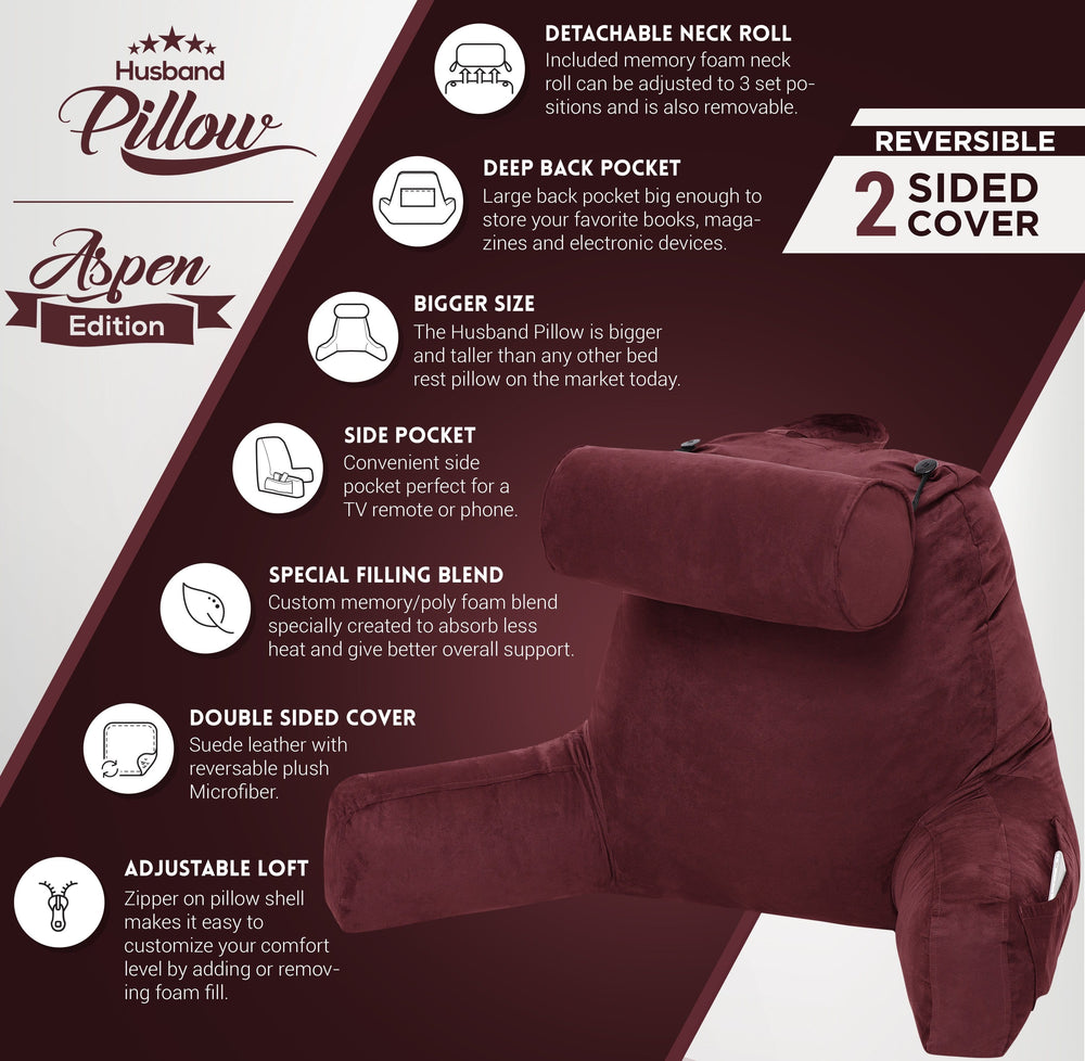 8 Best Husband Pillows: Backrest Pillows 2020