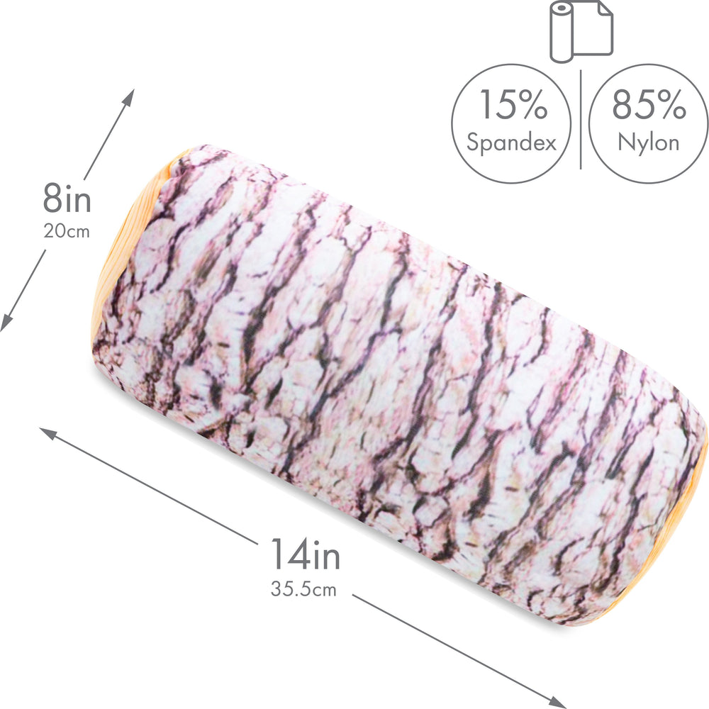 Log COVER ONLY for Body Pillow - Microbead Body Pillow Cover - Breathable Cooling Hypoallergenic Outer Fabric - Straight Body Side Sleepers Pillowcase