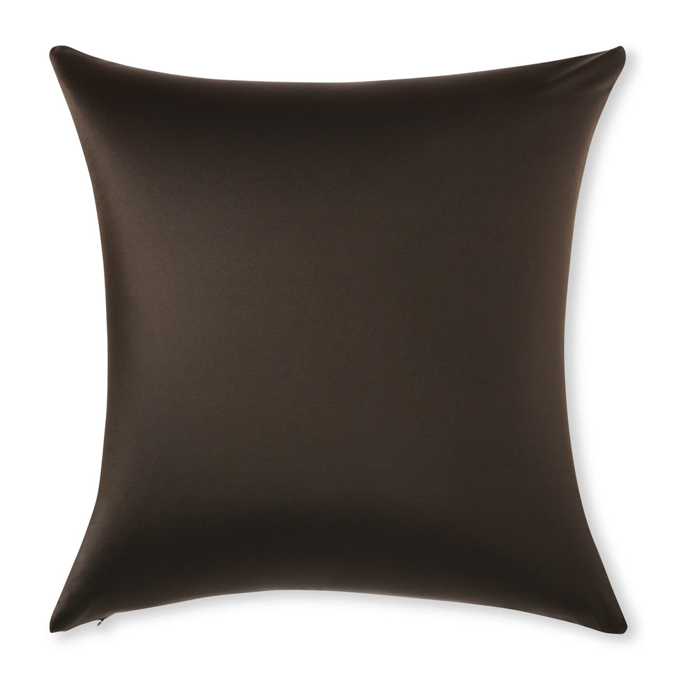 Throw Pillow – Black: 1 PCS Luxurious Premium Microbead Pillow With 85/15 Nylon/Spandex Fabric. Forever Fluffy, Outstanding Beauty & Support. Silky, Soft & Beyond Comfortable