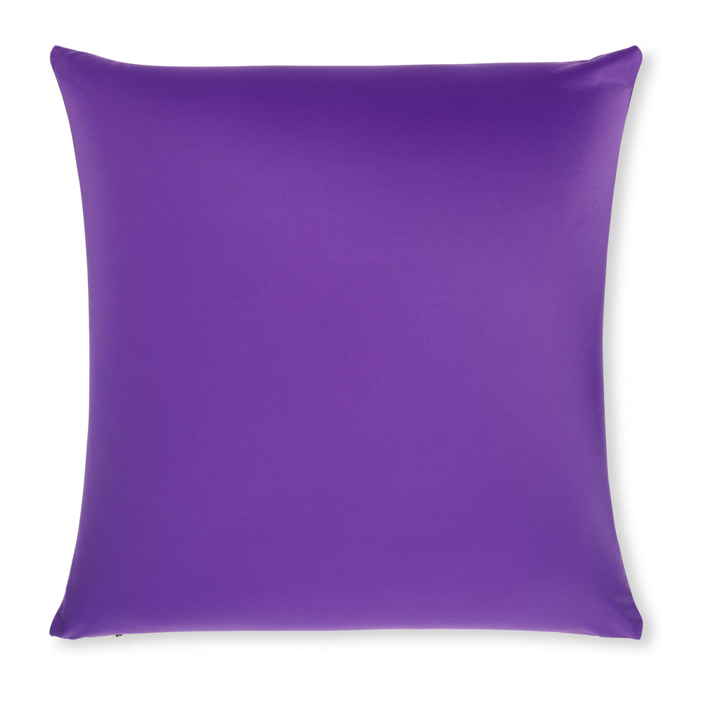 Throw Pillow – Dark Lavendar: 1 PCS Luxurious Premium Microbead Pillow With 85/15 Nylon/Spandex Fabric. Forever Fluffy, Outstanding Beauty & Support. Silky, Soft & Beyond Comfortable