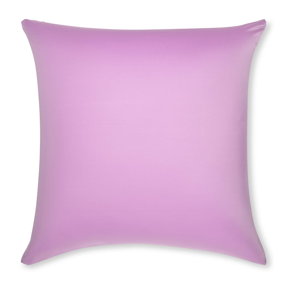 Throw Pillow – Purple: 1 PCS Luxurious Premium Microbead Pillow With 85/15 Nylon/Spandex Fabric. Forever Fluffy, Outstanding Beauty & Support. Silky, Soft & Beyond Comfortable