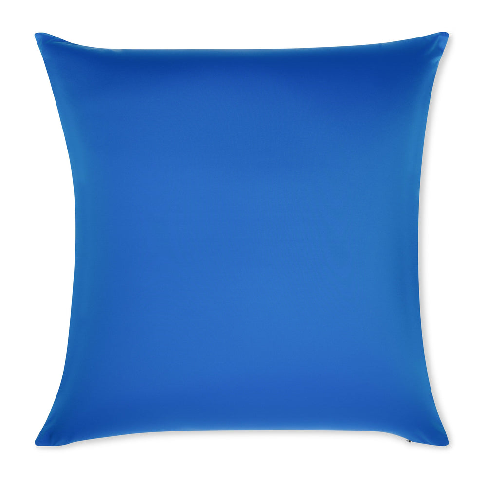 Throw Pillow – Yeal Blue: 1 PCS Luxurious Premium Microbead Pillow With 85/15 Nylon/Spandex Fabric. Forever Fluffy, Outstanding Beauty & Support. Silky, Soft & Beyond Comfortable