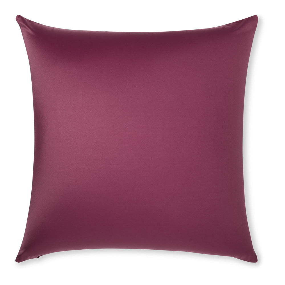 Throw Pillow – Burgundy - Merlot: 1 PCS Luxurious Premium Microbead Pillow With 85/15 Nylon/Spandex Fabric. Forever Fluffy, Outstanding Beauty & Support. Silky, Soft & Beyond Comfortable