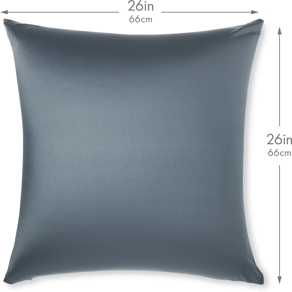 Throw Pillow – Dark Slate Grey: 1 PCS Luxurious Premium Microbead Pillow With 85/15 Nylon/Spandex Fabric. Forever Fluffy, Outstanding Beauty & Support. Silky, Soft & Beyond Comfortable