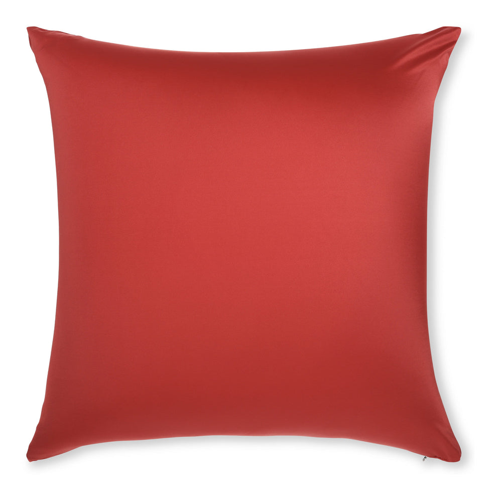 Throw Pillow – Maroon: 1 PCS Luxurious Premium Microbead Pillow With 85/15 Nylon/Spandex Fabric. Forever Fluffy, Outstanding Beauty & Support. Silky, Soft & Beyond Comfortable