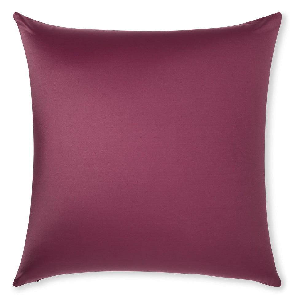 Throw Pillow – Burgundy - Merlot: 1 PCS Luxurious Premium Microbead Pillow With 85/15 Nylon/Spandex Fabric. Forever Fluffy, Outstanding Beauty & Support. Silky, Soft & Beyond Comfortable