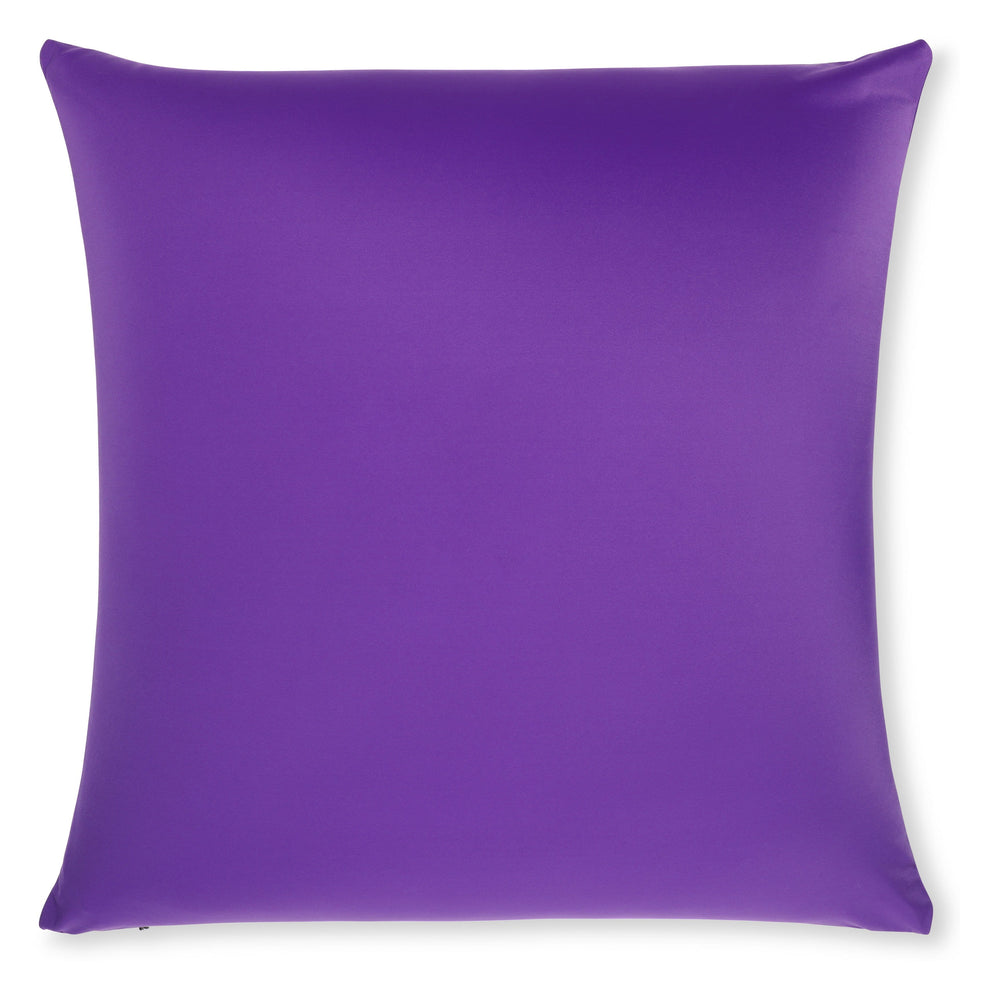 Throw Pillow – Dark Lavendar: 1 PCS Luxurious Premium Microbead Pillow With 85/15 Nylon/Spandex Fabric. Forever Fluffy, Outstanding Beauty & Support. Silky, Soft & Beyond Comfortable