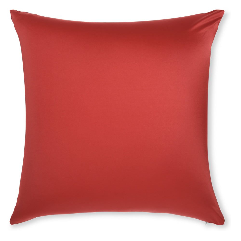 Throw Pillow – Maroon: 1 PCS Luxurious Premium Microbead Pillow With 85/15 Nylon/Spandex Fabric. Forever Fluffy, Outstanding Beauty & Support. Silky, Soft & Beyond Comfortable