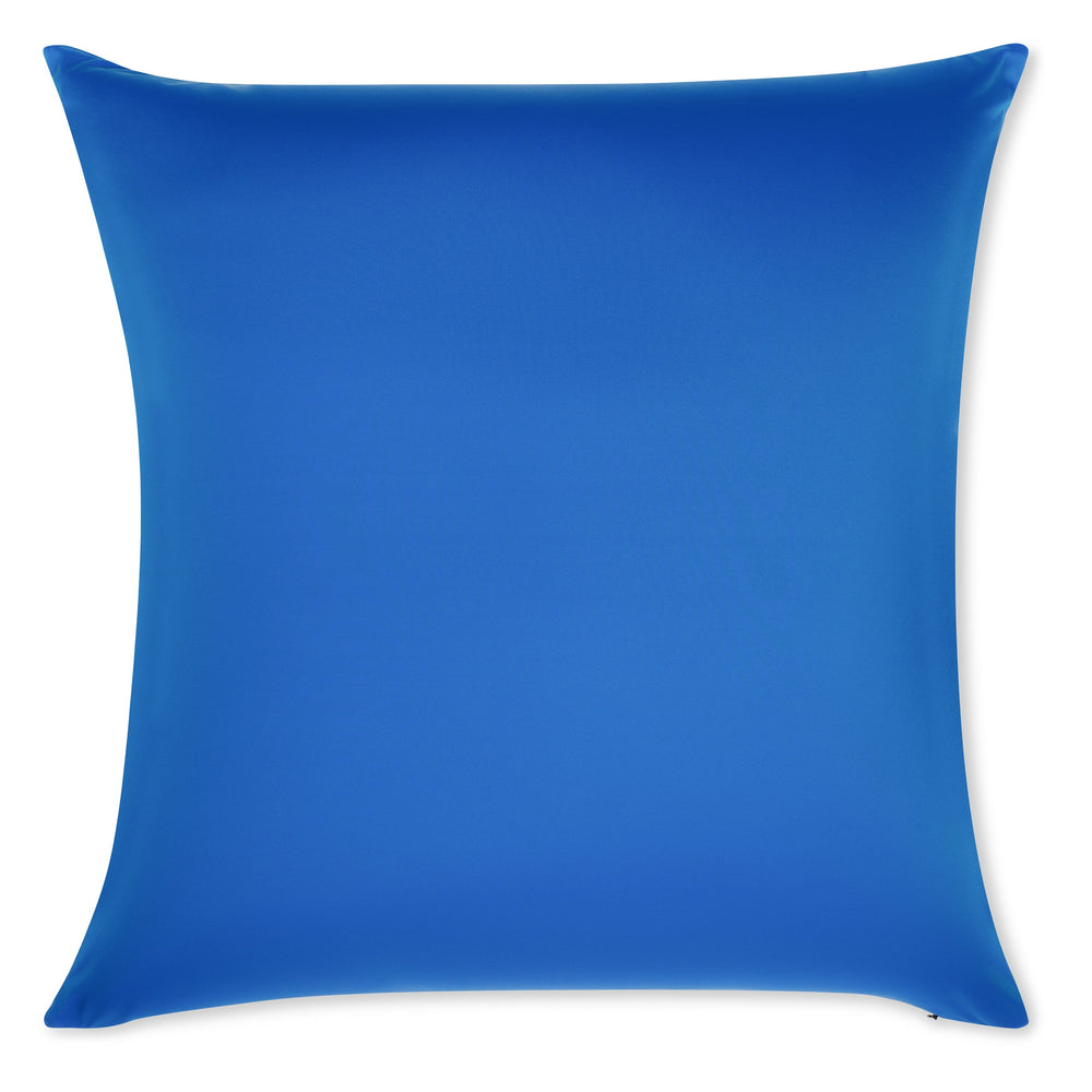 Throw Pillow – Yeal Blue: 1 PCS Luxurious Premium Microbead Pillow With 85/15 Nylon/Spandex Fabric. Forever Fluffy, Outstanding Beauty & Support. Silky, Soft & Beyond Comfortable