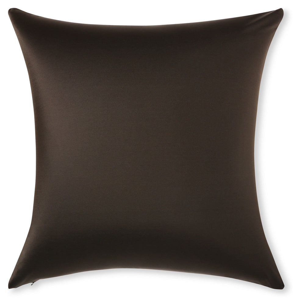 Throw Pillow – Black: 1 PCS Luxurious Premium Microbead Pillow With 85/15 Nylon/Spandex Fabric. Forever Fluffy, Outstanding Beauty & Support. Silky, Soft & Beyond Comfortable