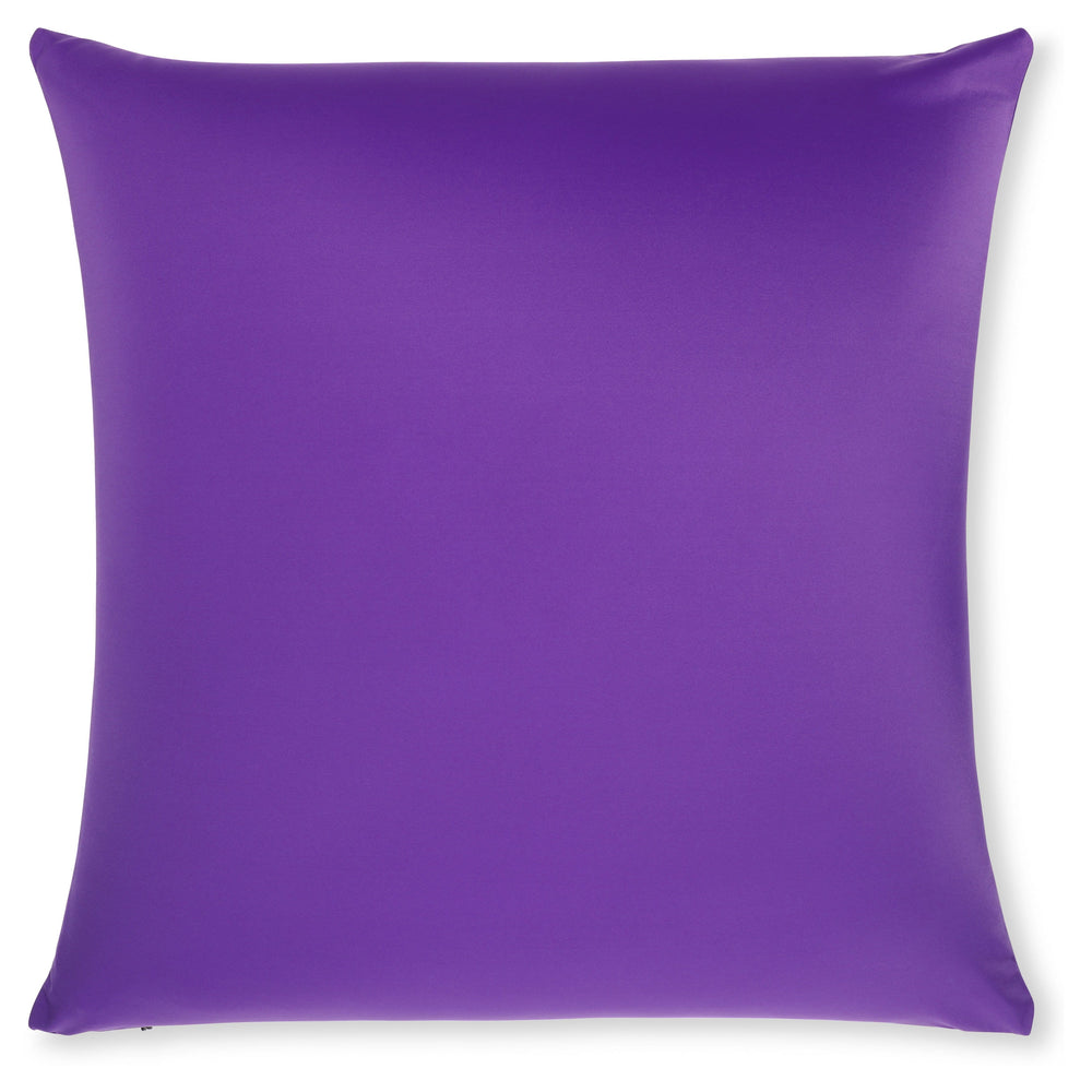 Throw Pillow – Dark Lavendar: 1 PCS Luxurious Premium Microbead Pillow With 85/15 Nylon/Spandex Fabric. Forever Fluffy, Outstanding Beauty & Support. Silky, Soft & Beyond Comfortable