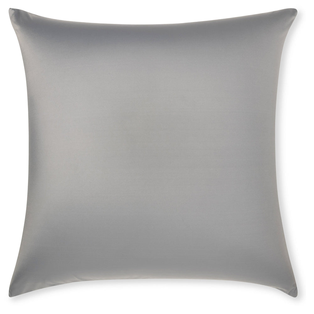 Throw Pillow – Dark Grey: 1 PCS Luxurious Premium Microbead Pillow With 85/15 Nylon/Spandex Fabric. Forever Fluffy, Outstanding Beauty & Support. Silky, Soft & Beyond Comfortable