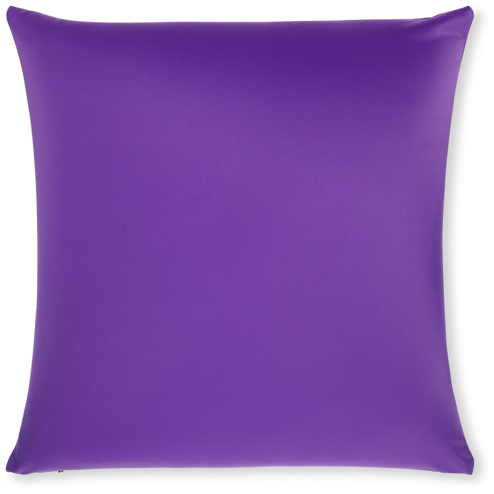 Throw Pillow – Dark Lavendar: 1 PCS Luxurious Premium Microbead Pillow With 85/15 Nylon/Spandex Fabric. Forever Fluffy, Outstanding Beauty & Support. Silky, Soft & Beyond Comfortable