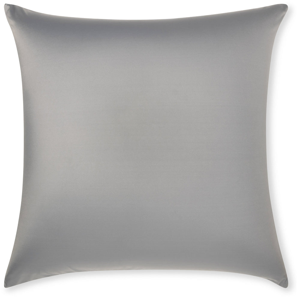 Throw Pillow – Dark Grey: 1 PCS Luxurious Premium Microbead Pillow With 85/15 Nylon/Spandex Fabric. Forever Fluffy, Outstanding Beauty & Support. Silky, Soft & Beyond Comfortable