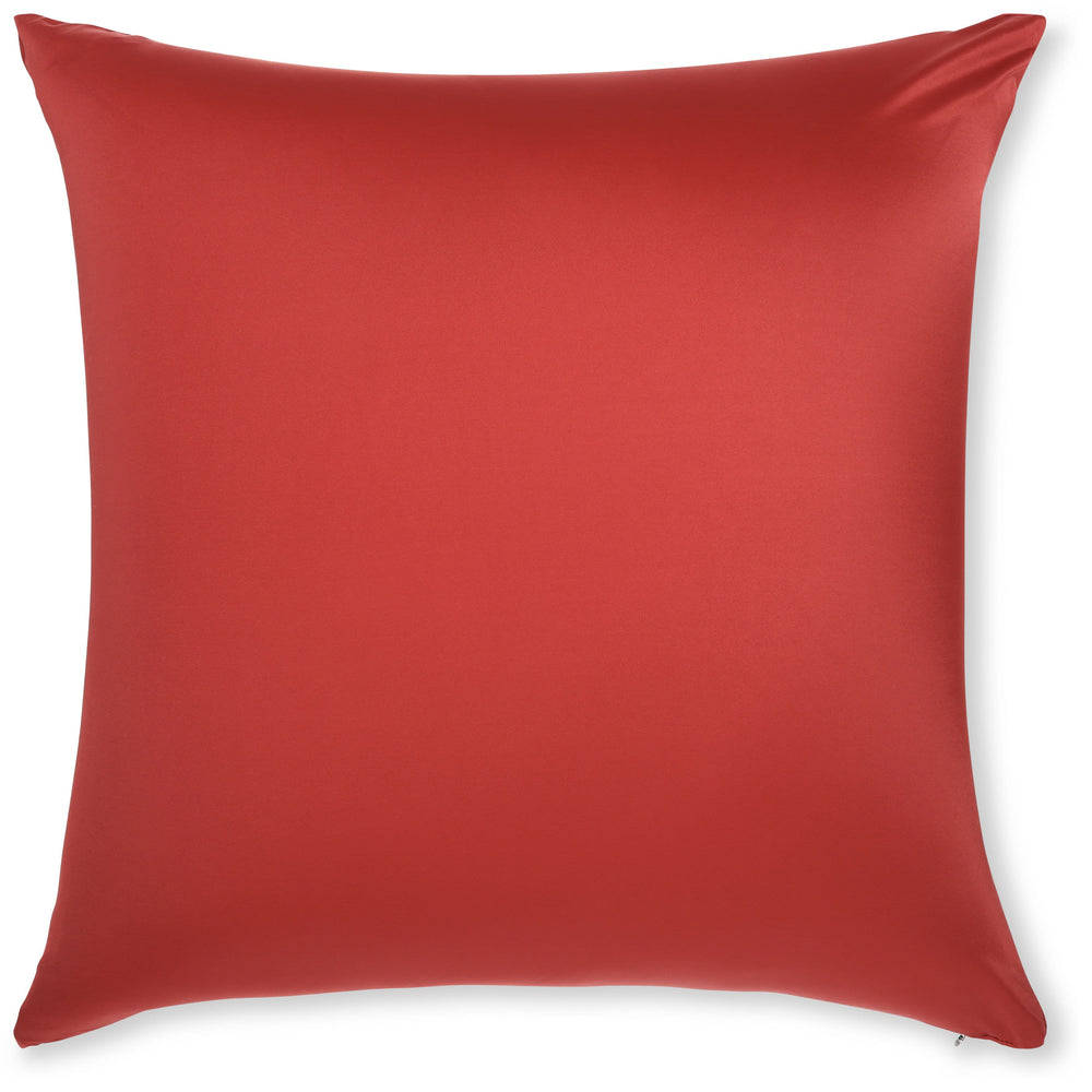 Throw Pillow – Maroon: 1 PCS Luxurious Premium Microbead Pillow With 85/15 Nylon/Spandex Fabric. Forever Fluffy, Outstanding Beauty & Support. Silky, Soft & Beyond Comfortable