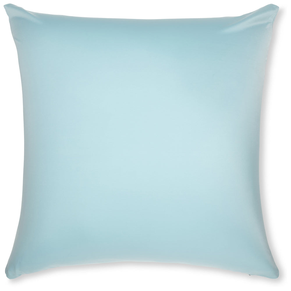 Throw Pillow – Sweat Baby Blue: 1 PCS Luxurious Premium Microbead Pillow With 85/15 Nylon/Spandex Fabric. Forever Fluffy, Outstanding Beauty & Support. Silky, Soft & Beyond Comfortable