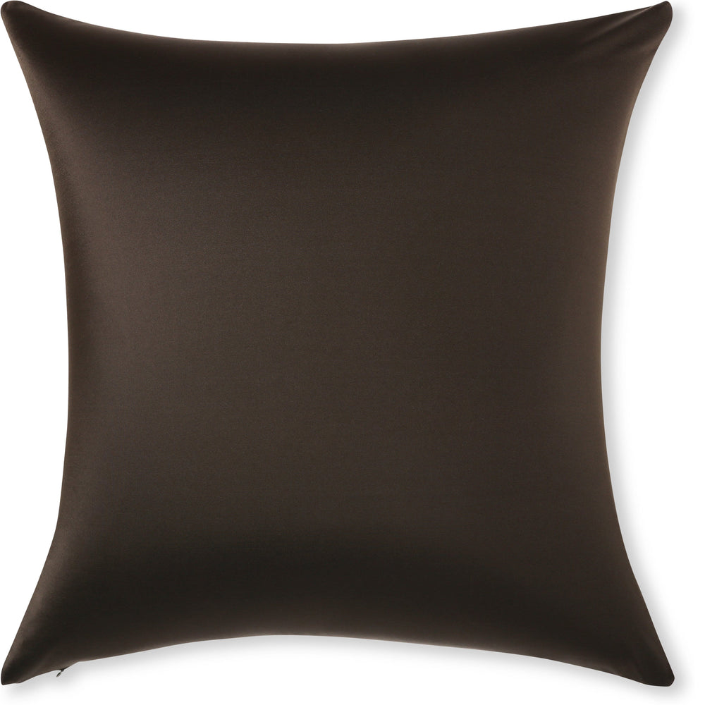 Throw Pillow – Black: 1 PCS Luxurious Premium Microbead Pillow With 85/15 Nylon/Spandex Fabric. Forever Fluffy, Outstanding Beauty & Support. Silky, Soft & Beyond Comfortable