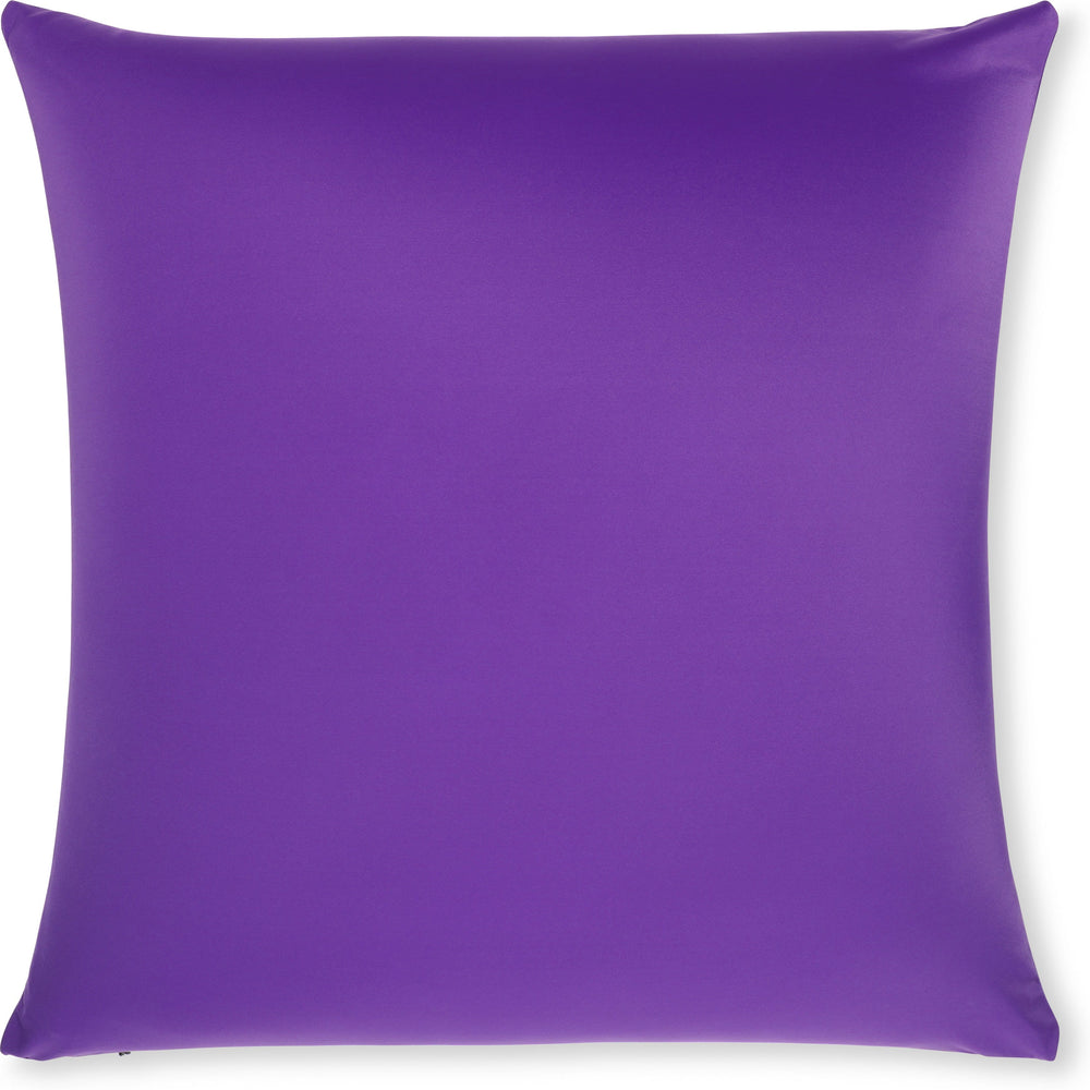 Throw Pillow – Dark Lavendar: 1 PCS Luxurious Premium Microbead Pillow With 85/15 Nylon/Spandex Fabric. Forever Fluffy, Outstanding Beauty & Support. Silky, Soft & Beyond Comfortable