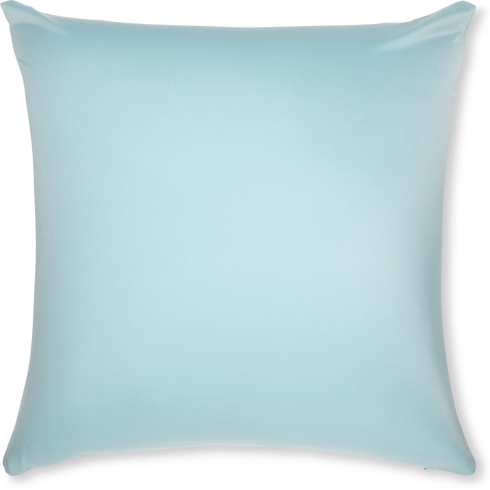 Throw Pillow – Sweat Baby Blue: 1 PCS Luxurious Premium Microbead Pillow With 85/15 Nylon/Spandex Fabric. Forever Fluffy, Outstanding Beauty & Support. Silky, Soft & Beyond Comfortable