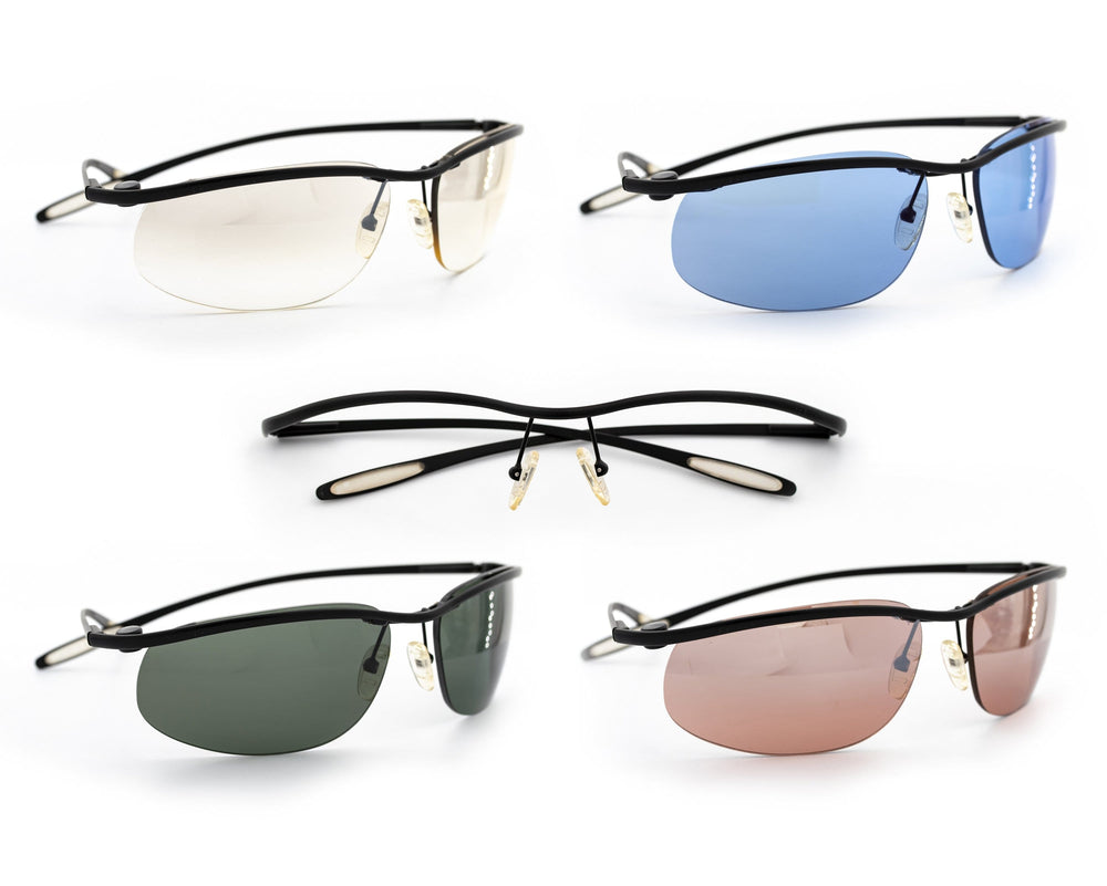 QT-SUN Spex Rimless - Kit Pack - 1 Frame with 4 Fashionable Sunglass L -  HitNotion