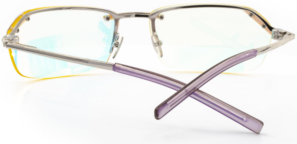 Silver/Purple