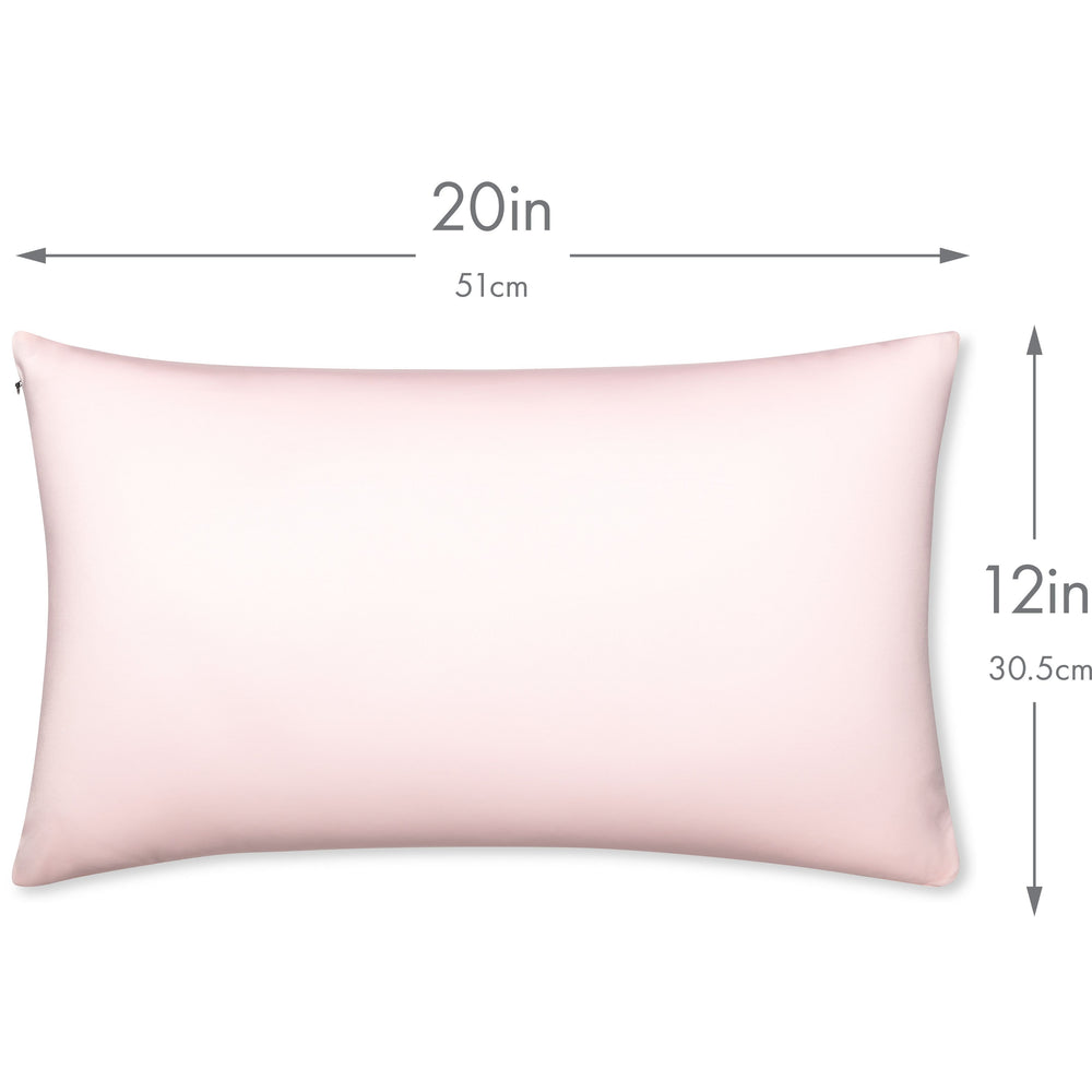 Throw Pillow – Cream Peach: 1 PCS Luxurious Premium Microbead Pillow With 85/15 Nylon/Spandex Fabric. Forever Fluffy, Outstanding Beauty & Support. Silky, Soft & Beyond Comfortable